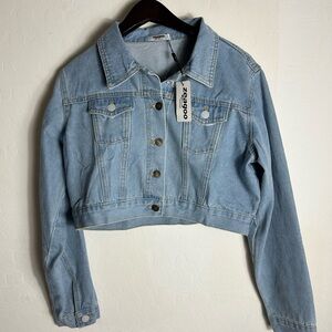 Zeagoo Light Blue Denim Jacket